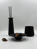 Reazenable 3-in-1 Fragrance Ritual Kit | Italian-Designed Ceramic Candle Holder, Vase & Diffuser Set